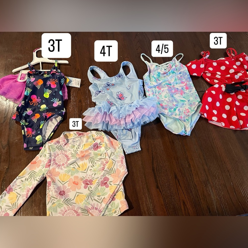 Colorful Kids' Swimsuit Collection